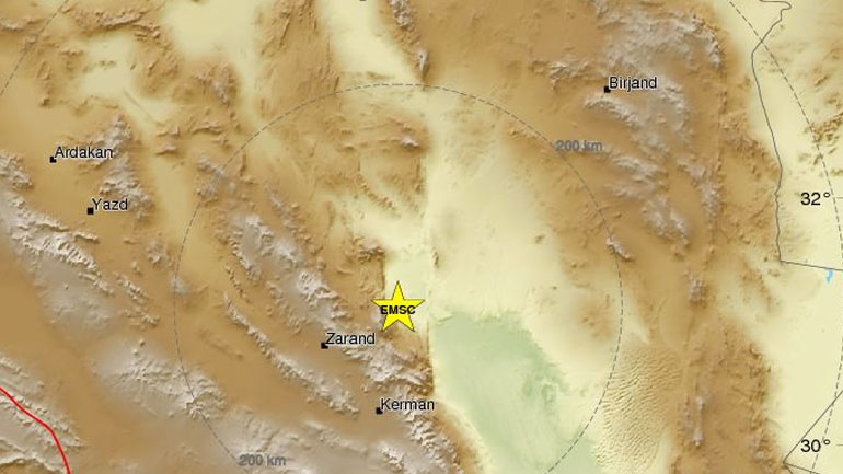 Σεισμική δόνηση 6,1R στο Ιράν
