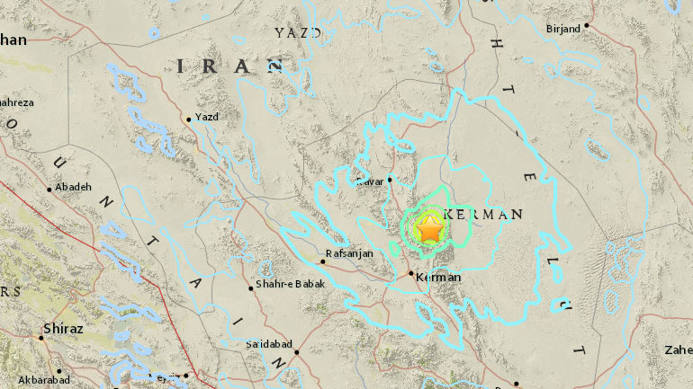 Σεισμός 6,1R στο νοτιοανατολικό Ιράν
