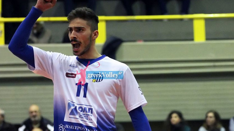 Βόλεϊ: ΜVP της 7ης αγωνιστικής ο Σπυριούνης