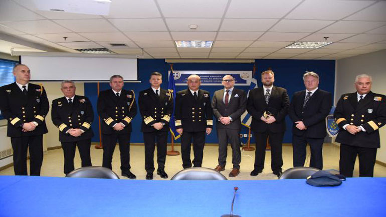 Εθιμοτυπική Επίσκεψη του Επικεφαλής της Ισλανδικής Ακτοφυλακής  στο Αρχηγείο Λ.Σ.-ΕΛ.ΑΚΤ.