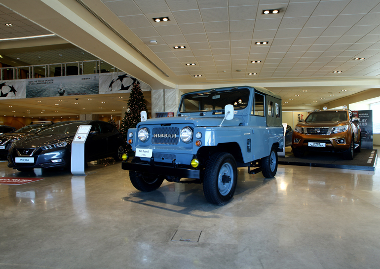 Αυτό το σπάνιο Nissan Patrol του 1976 δώρισε στη Nissan Europe ο Τάκης Θεοχαράκης