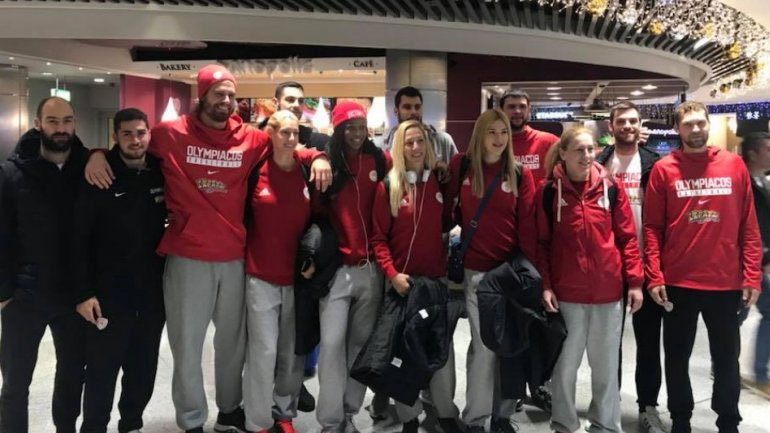 Μπάσκετ: Αναχώρησε για τη Ρουμανία ο Ολυμπιακός με στόχο το «διπλό»