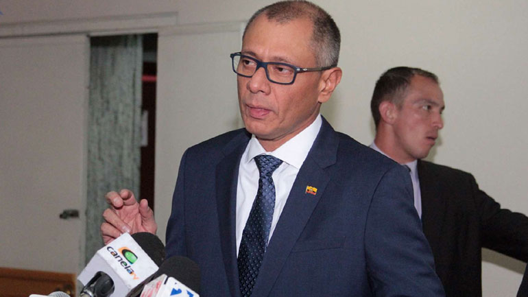 Καταδικάστηκε σε έξι χρόνια κάθειρξη ο αντιπρόεδρος του Ισημερινού για το σκάνδαλο της Οντεμπρέχτ