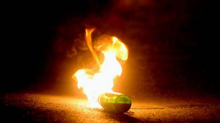 Επίθεση με μολότοφ στο Αστυνομικό Τμήμα Θερμαϊκού