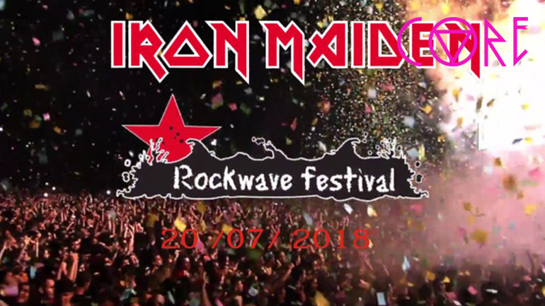 Οι IRON MAIDEN στο RockWave, στις 20 Ιουλίου 2018!