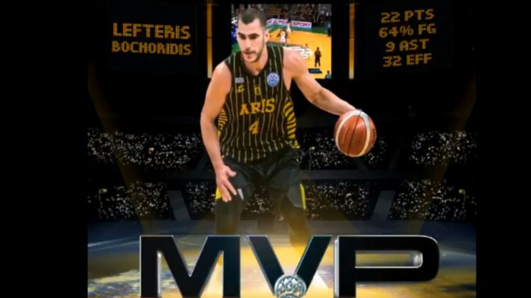 Champions League: MVP της 8ης αγωνιστικής ο Μποχωρίδης