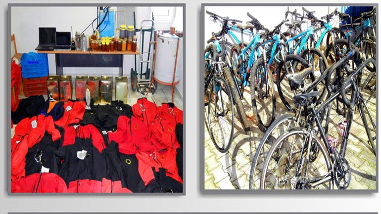 Ο πρώην αντιεξουσιαστής έκλεψε 203 κιλά μέλι και 14 ποδήλατα Ο πρώην αντιεξουσιαστής έκλεψε 203 κιλά μέλι και 14 ποδήλατα