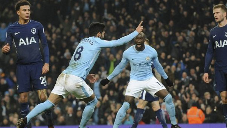 Αγγλία: Ασταμάτητη η Σίτι, 4-1 την Τότεναμ