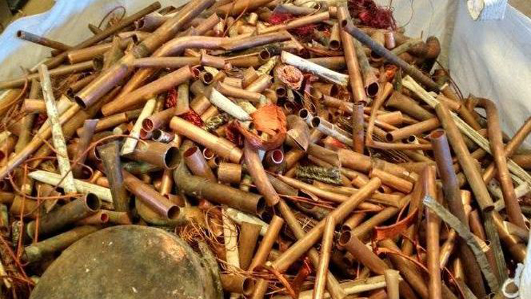 Έκλεψε χαλκό αλλά τον συνέλαβαν