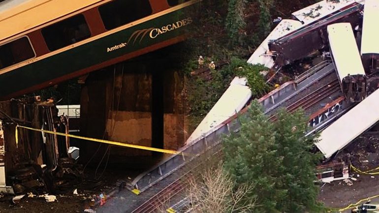 Πολύνεκρο σιδηροδρομικό δυστύχημα στις ΗΠΑ Πολύνεκρο σιδηροδρομικό δυστύχημα στις ΗΠΑ