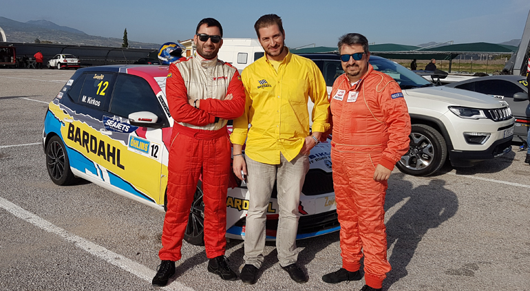 Από δεξιά: Γιώργος Βαρίνος, Δημήτρης Κύρκος και Βασίλης Σαρημπαλίδης