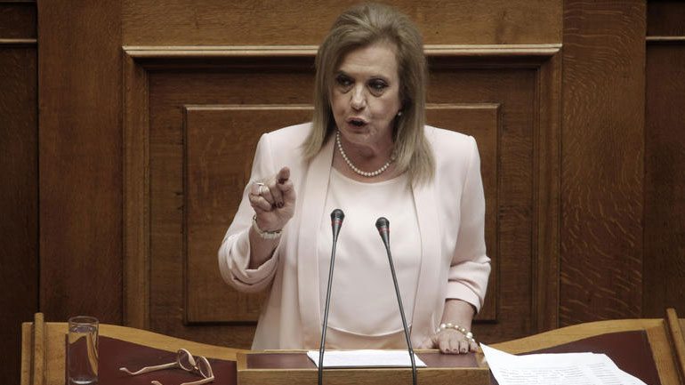 Βουλή: Επεισόδιο με τη Θ. Μεγαλοοικονόμου στο γραφείο του Β. Λεβέντη