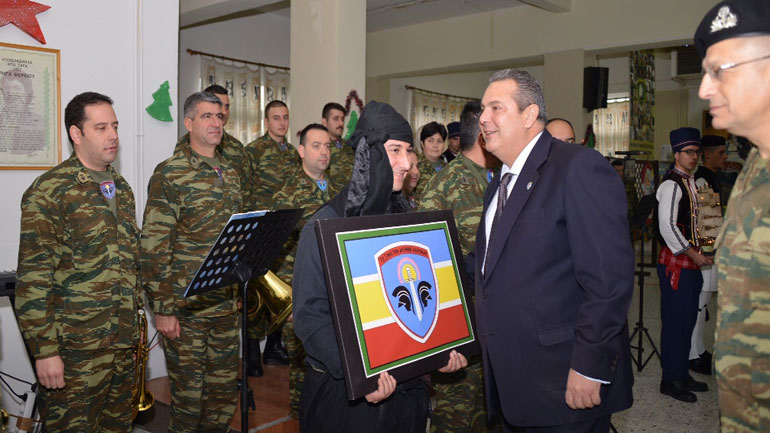 Επίσκεψη του ΥΕΘΑ Πάνου Καμμένου σε μονάδες του Δ’ Σώματος Στρατού στην Ξάνθη και την Κομοτηνή