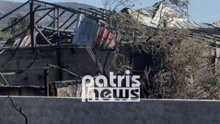 Φωτιά άφησε άστεγη μια οικογένεια στη Νέα Μανωλάδα