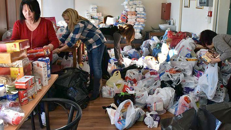 Πακέτα αγάπης από τα Κ.Α.Π.Η. Νεάπολης-Συκεών στο θεραπευτήριο «Άγιος Παντελεήμων»