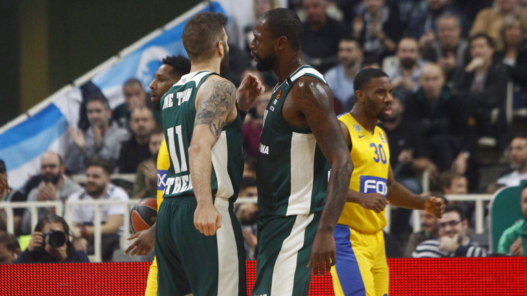 Ανίκητος στο ΟΑΚΑ ο Παναθηναϊκός, 89-76 τη Μακάμπι