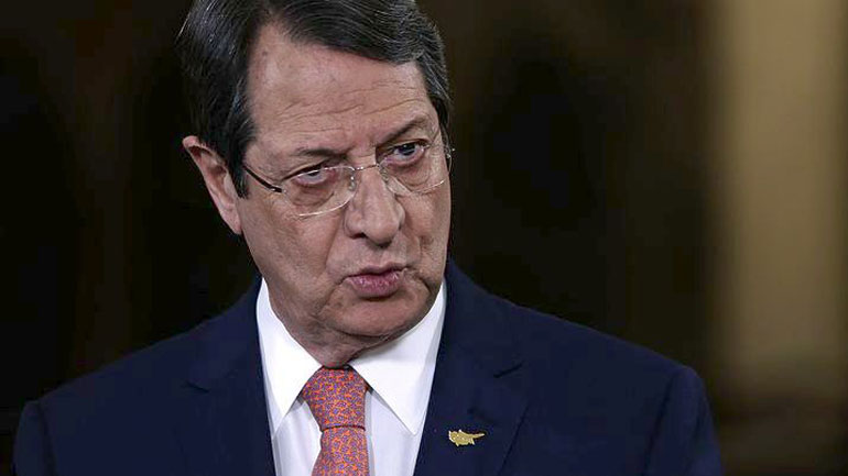 Κύπρος: Πάγια θέση του προέδρου Αναστασιάδη η επανέναρξη διαλόγου για εσωτερικά θέματα