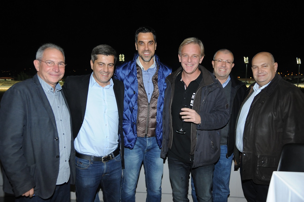 Νίκος Αρσένης, Οδυσσέας Χριστοφόρου Επικεφαλής Εταιρικών Υποθέσεων ΟΠΑΠ και Β’ Αντιπρόεδρος Ιπποδρομίες ΑΕ, Νίκος Χατζής, Στάθης Γεωργίου, Τάκης Ζάκκας, Πάρης Καραγεωργίου