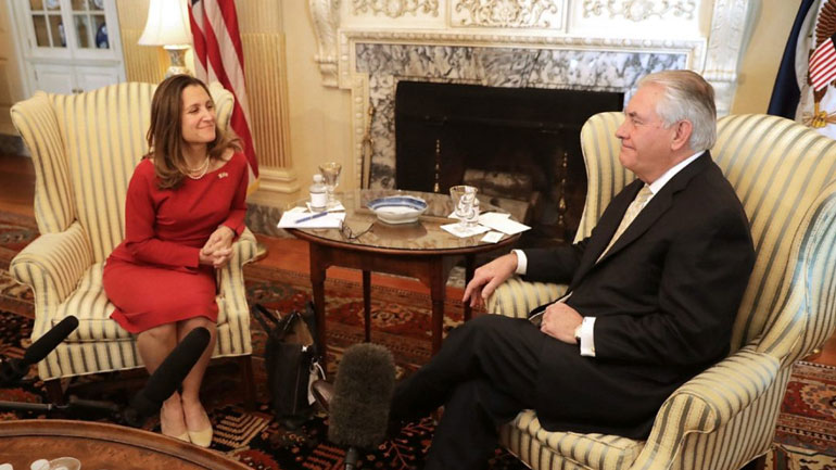 Διεθνή σύνοδο για τη Βόρεια Κορέα θα οργανώσουν οι ΗΠΑ και ο Καναδάς