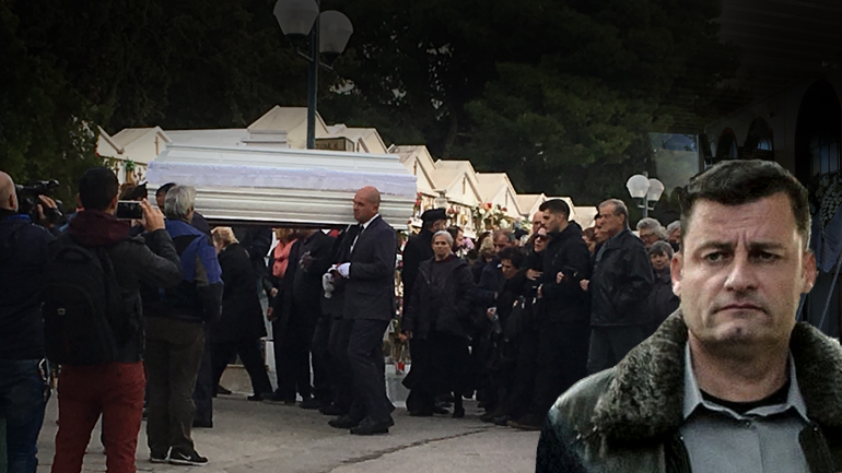 Οργή στην κηδεία των θυμάτων της τραγωδίας στους Αγ. Αναργύρους