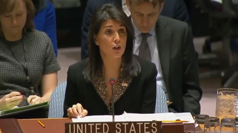 Χέιλι: Μπορεί να μελετήσουμε την επιβολή κυρώσεων εναντίον του Ιράν