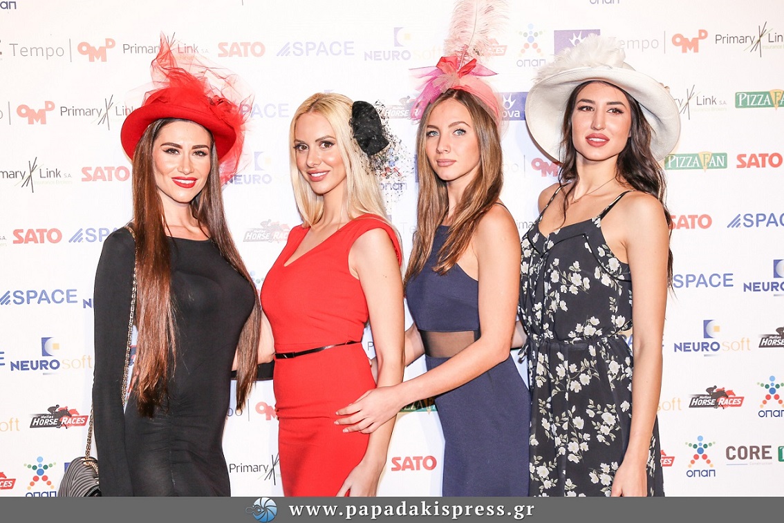 Όμορφες παρουσίες στον ιππόδρομο Αθηνών