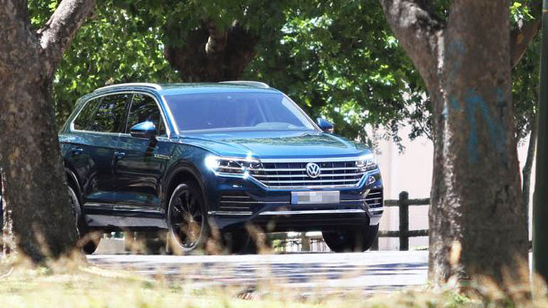 «Συνελήφθη» το νέο VW Touareg