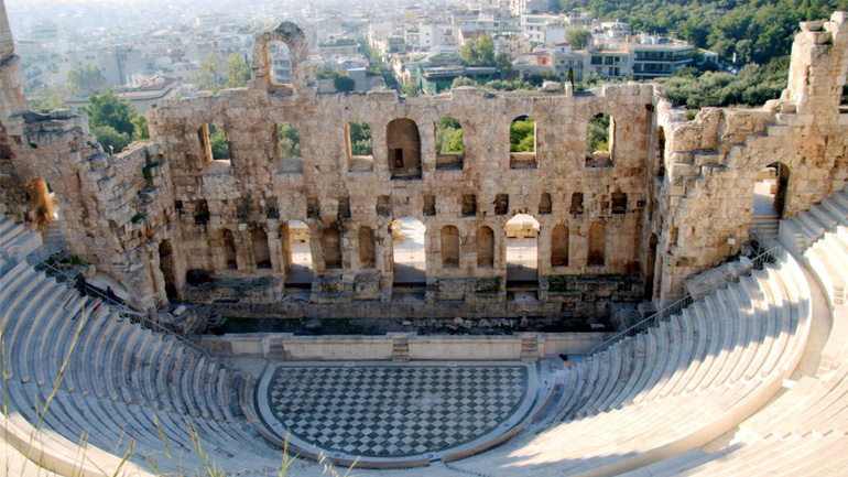 Ολοκληρώθηκαν οι εργασίες συντήρησης του δυτικού μετωπικού τοίχου του Ηρωδείου