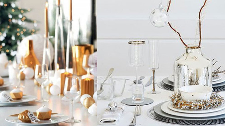 Stylish πινελιές για το πιο εντυπωσιακό γιορτινό τραπέζι!