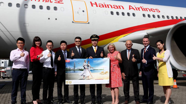 Κίνα-Αυστραλία: Αεροπορική σύνδεση μεταξύ των πόλεων Σεντσέν και Κερνς