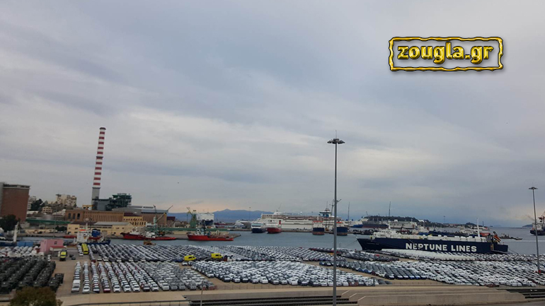 Φίσκα… από αυτοκίνητα το λιμάνι του Πειραιά