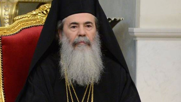 «Ειρήνη στον σύμπαντα κόσμο, ειρήνη στη Μέση Ανατολή και την Αγία Γη» εύχεται ο Πατριάχης Ιεροσολύμων