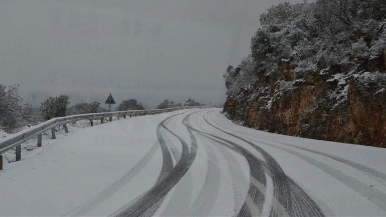 Πού χρειάζονται αντιολισθητικές αλυσίδες στο οδικό δίκτυο της Πελοποννήσου