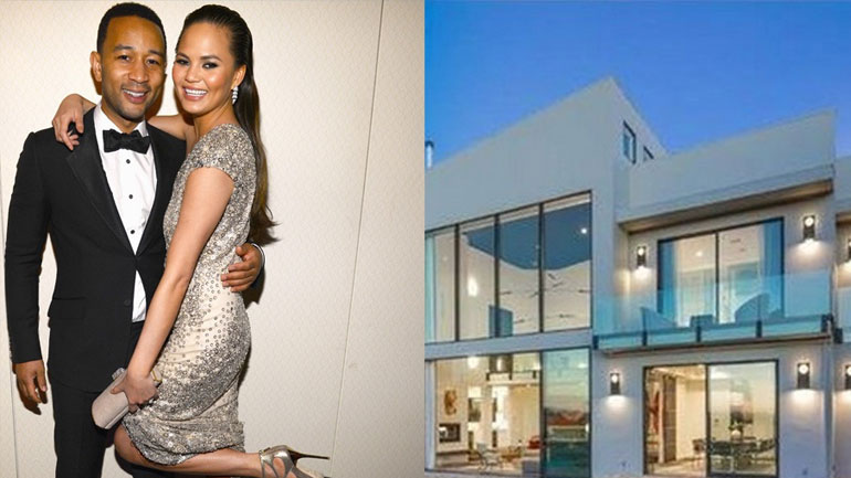 Chrissy Teigen – John Legend: Η χλιδή και η θέα του σπιτιού τους, σου «κόβουν» την ανάσα