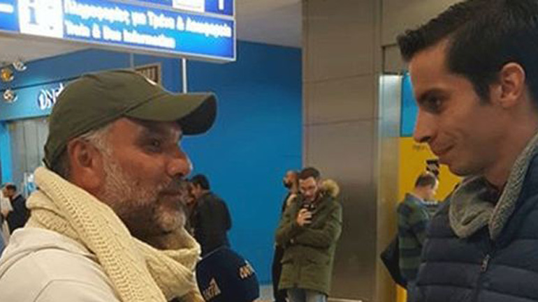 O Γρηγόρης Αρναούτογλου επέστρεψε στην Ελλάδα μετά τον τελικό του Nomads!