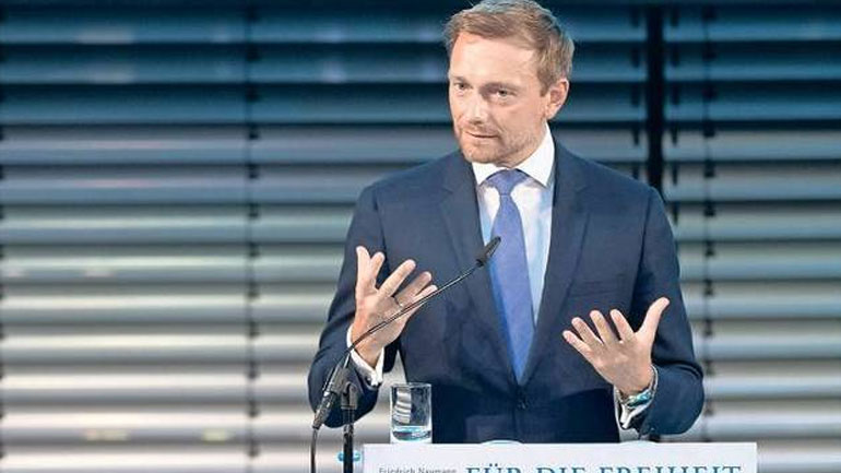 Λίντνερ: Ανοιχτό το ενδεχόμενο συμμετοχής σε κυβερνητικό συνασπισμό, αλλά όχι υπό τη Μέρκελ