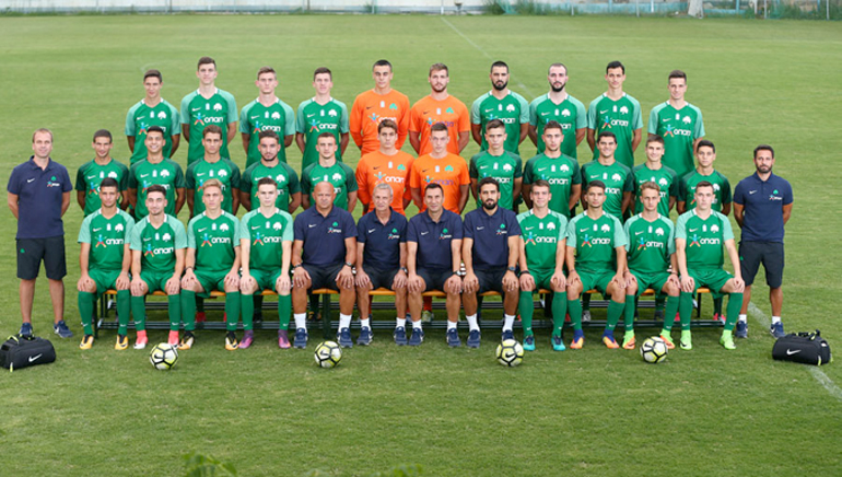 Η ομάδα U19 των ακαδημιών του Παναθηναϊκού