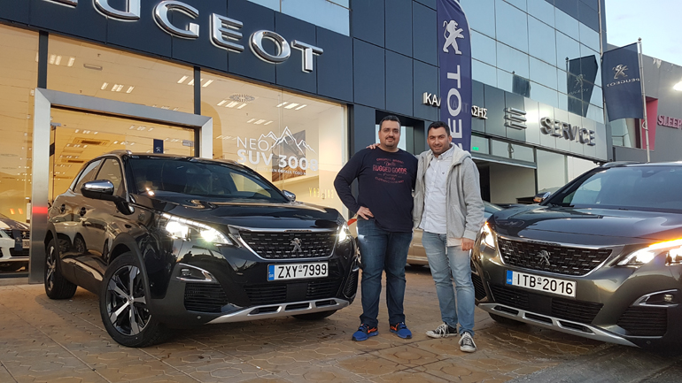 H σημερινή στήλη που είναι και η τελευταία για το 2017 είναι αφιερωμένη στον αναγνώστη Γιώργο Βαρδίκο, τον πιο... τρελαμένο ιδιοκτήτη Peugeot 3008 στην Ελλάδα!!! (Υ.Γ. το video με την παραλαβή του αυτοκινήτου του δεν αργεί...)