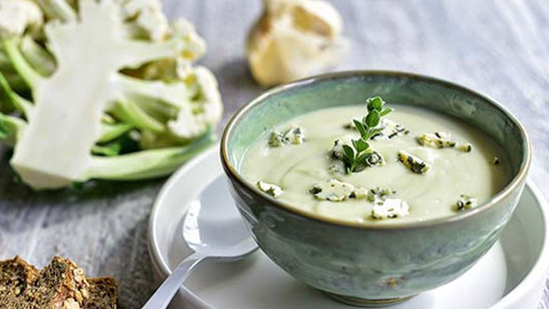 Βελουτέ κουνουπιδιού με μπαχαρικά