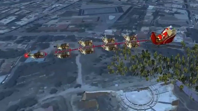 Αυτά είδε ο Άγιος Βασίλης όταν πέταξε πάνω από την Ακρόπολη