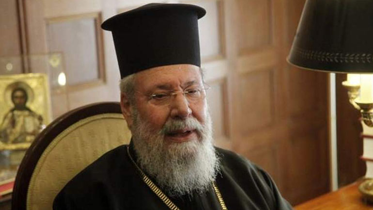 Παρέμβαση του Αρχιεπισκόπου Χρυσοστόμου για το περιεχόμενο της λύσης του Κυπριακού