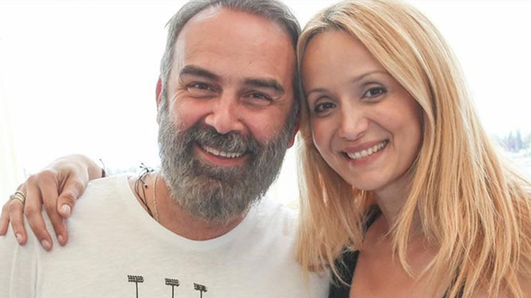 Το μήνυμα της Ναταλί Κάκκαβα μετά την περιπέτεια υγείας του συζύγου της, Γρηγόρη Γκουντάρα