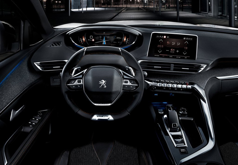 Το εσωτερικό του Peugeot 5008