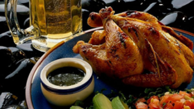 Γεμιστό κοτόπουλο με γλυκοπατάτες