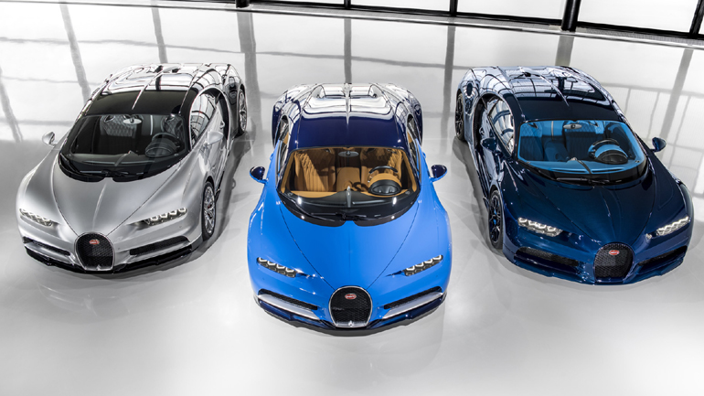 Πόσες Bugatti Chiron πουλήθηκαν το 2017;