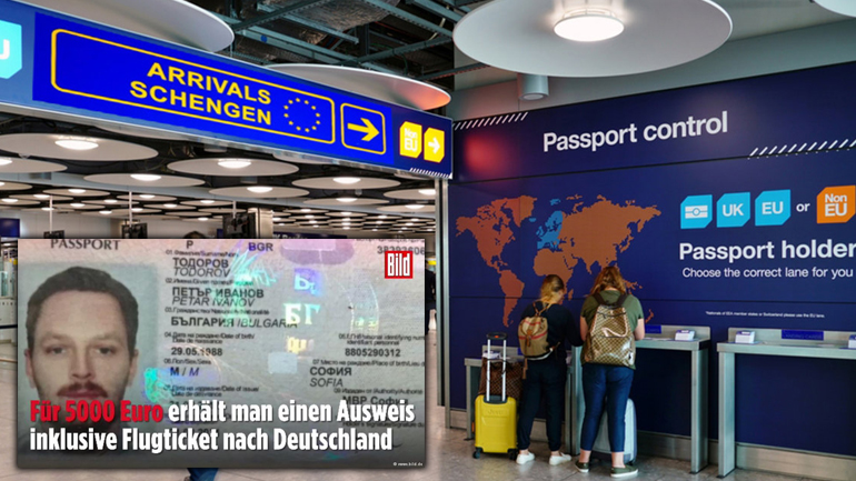 Bild: Σούπερ μάρκετ διαβατηρίων η Ελλάδα