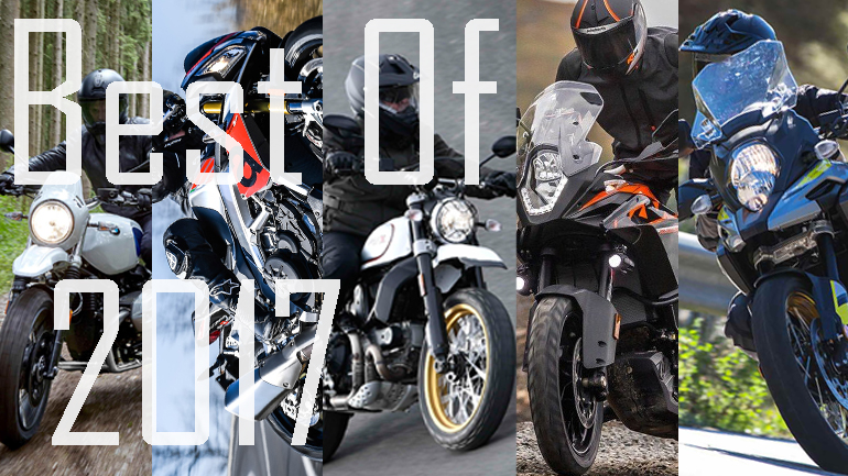 Οι πέντε καλύτερες μοτοσυκλέτες που οδηγήσαμε το 2017