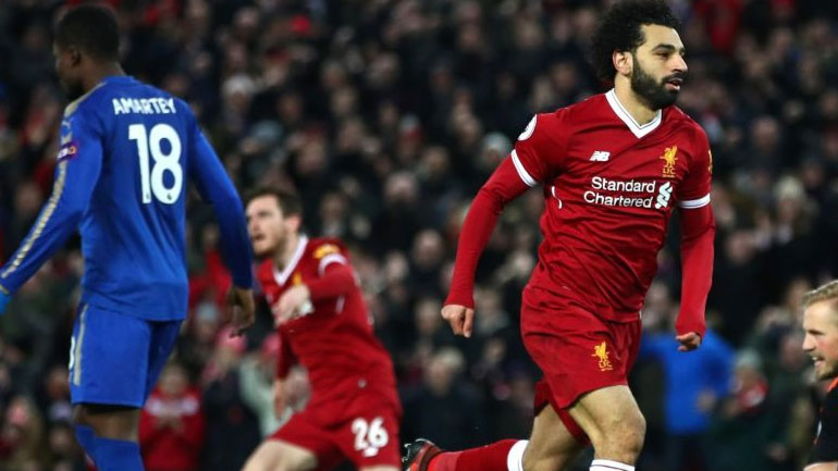Αγγλία: Έφερε την ανατροπή μόνος του ο Σαλάχ, 2-1 η Λίβερπουλ τη Λέστερ