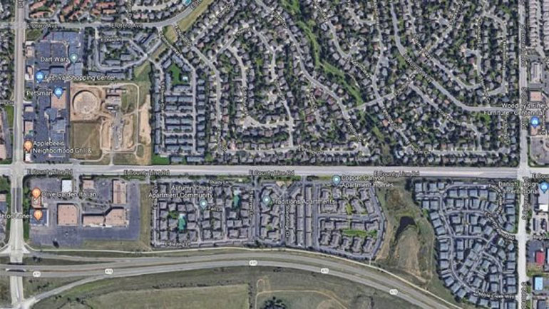 Χάρτης της περιοχής