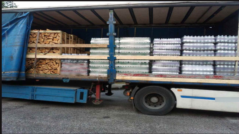 Προμαχώνας: Πιάστηκαν 7.750 μπύρες, 6.240 ποτά και 6.700 πακέτα τσιγάρα